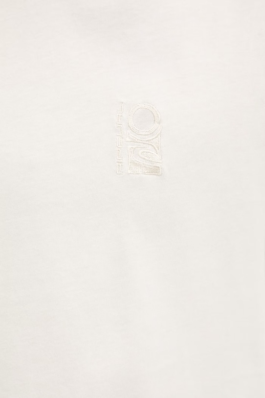 Rip Curl T-shirt męski bawełniany SEARCH EMBROIDERY 0JCMTE beżowy