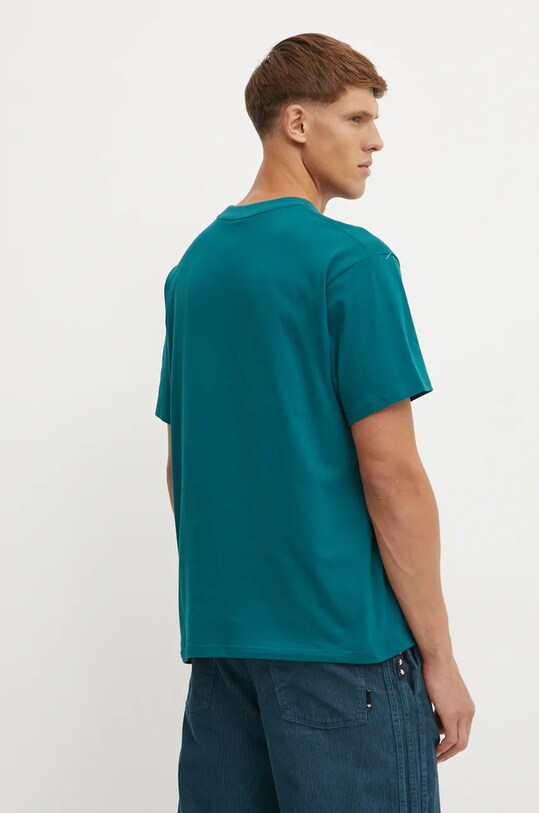 Îmbrăcăminte Rip Curl tricou SEARCH EMBROIDERY 0JCMTE turcoaz