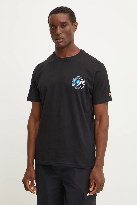 Îmbrăcăminte Ellesse tricou din bumbac CONDENA SHX20960 negru