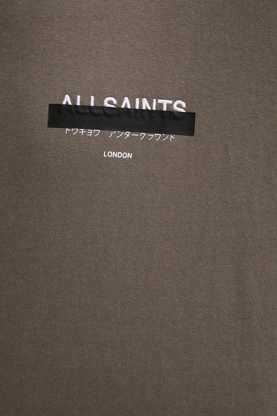 Bavlnené tričko AllSaints REDACT SS CREW M002PC zelená