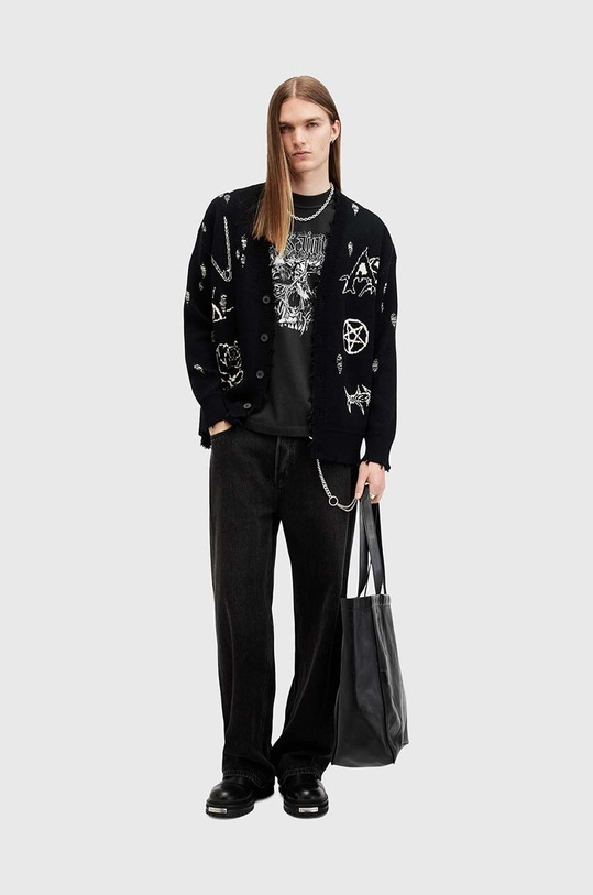 AllSaints tricou din bumbac MORPH SS CREW M022PB