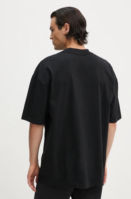 Abbigliamento AllSaints t-shirt in cotone ISAC SS CREW M024JB nero