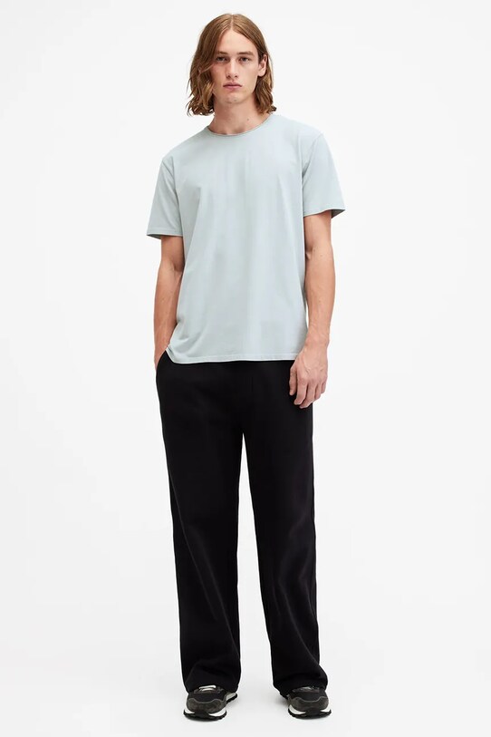 AllSaints tricou din bumbac BODEGA SS CREW M026JB gri