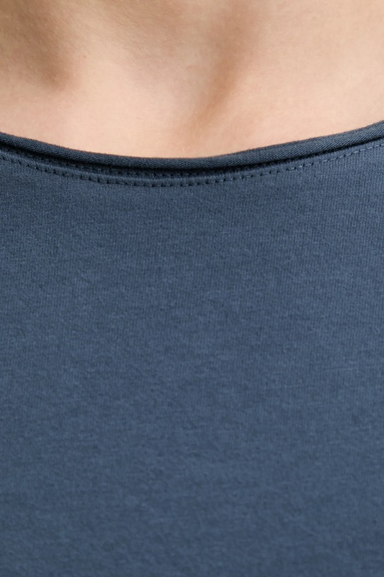 AllSaints t-shirt bawełniany BODEGA SS CREW M026JB granatowy