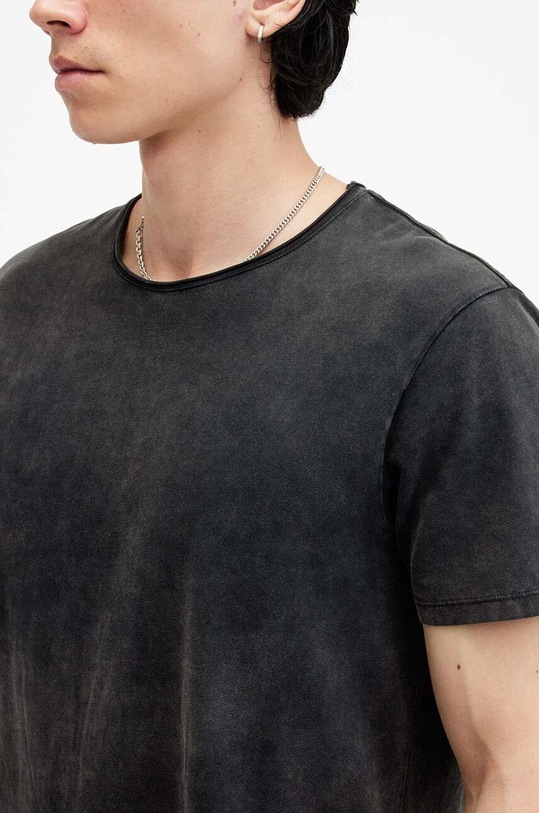 Îmbrăcăminte AllSaints tricou din bumbac BODEGA SS CREW M026JB negru
