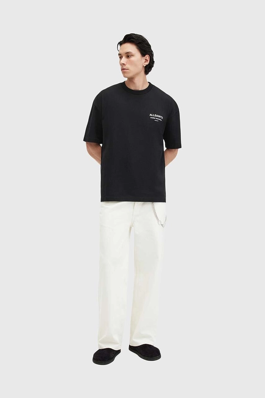 AllSaints t-shirt bawełniany SANCTUM SS CREW M068PB