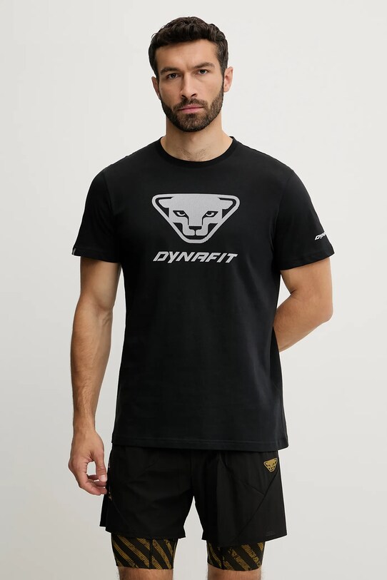Dynafit tricou Graphic print negru 08.0000070998