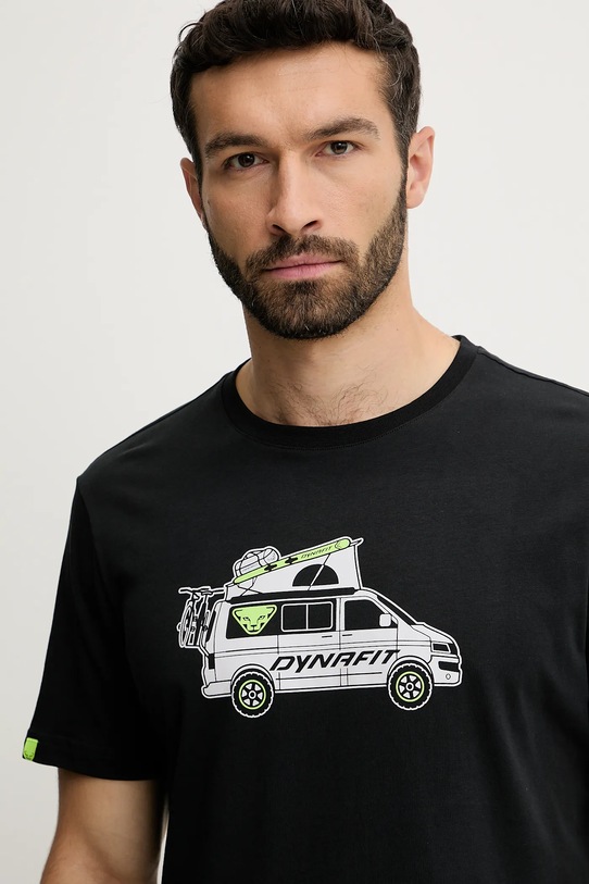 Dynafit tricou Graphic negru 08.0000070998