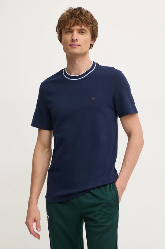 Μπλουζάκι Lacoste σκούρο μπλε TH8174