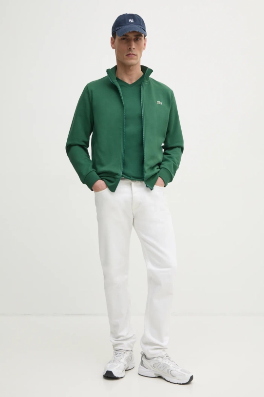 Lacoste tricou din bumbac TH5077 verde AW24