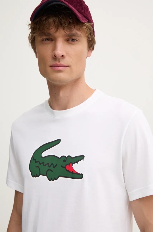 Lacoste tricou bej TH7513