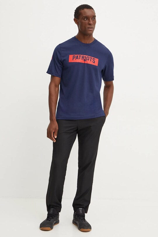 Nike t-shirt treningowy New England Patriots 02FF.41S.8K.B73 granatowy AW24