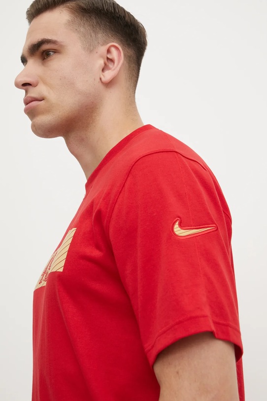 Nike t-shirt treningowy San Francisco 49ers 02FF.6DL.73.B73 czerwony