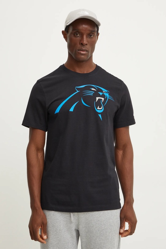 Nike t-shirt in cotone Carolina Panthers sovrastampa nero N199.00A.9D.CLH