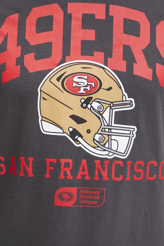 Бавовняна футболка Nike San Francisco 49ers N199.06F.73.5F1 сірий