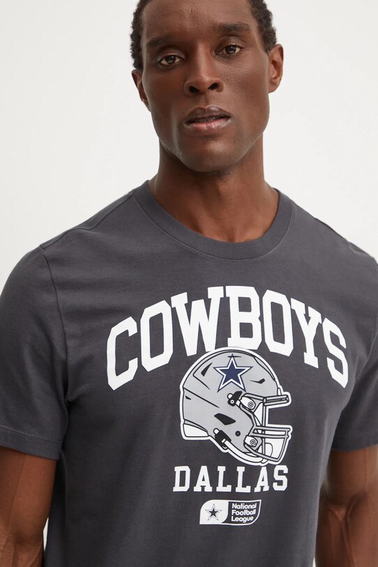 Nike tricou din bumbac Dallas Cowboys gri N199.06F.7RD.5F1