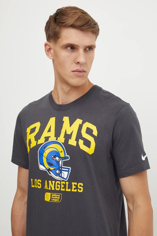 Бавовняна футболка Nike Los Angeles Rams сірий N199.06F.95.5F1