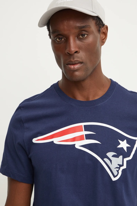 Хлопковая футболка Nike New England Patriots тёмно-синий N199.41S.8K.CLH