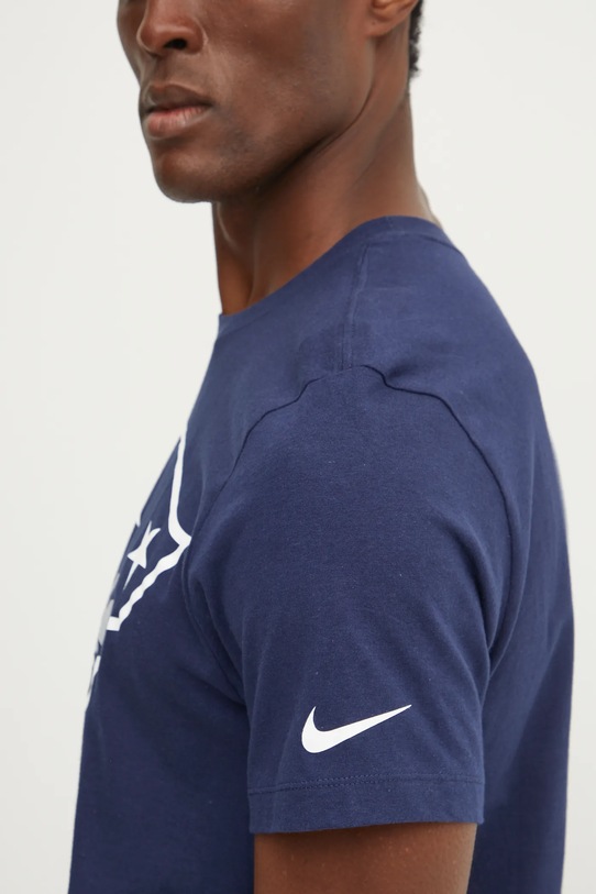 Хлопковая футболка Nike New England Patriots N199.41S.8K.CLH тёмно-синий