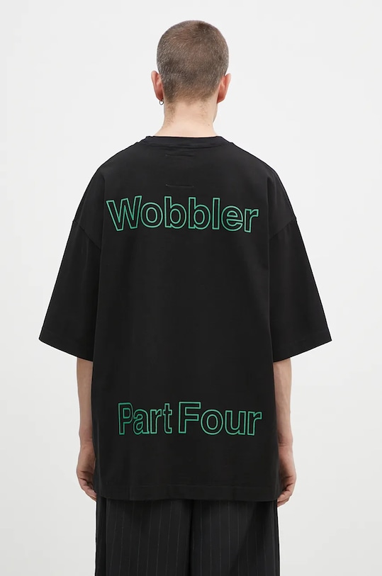 Abbigliamento Maison MIHARA YASUHIRO t-shirt in cotone Duck Embroidery A13TS631 nero