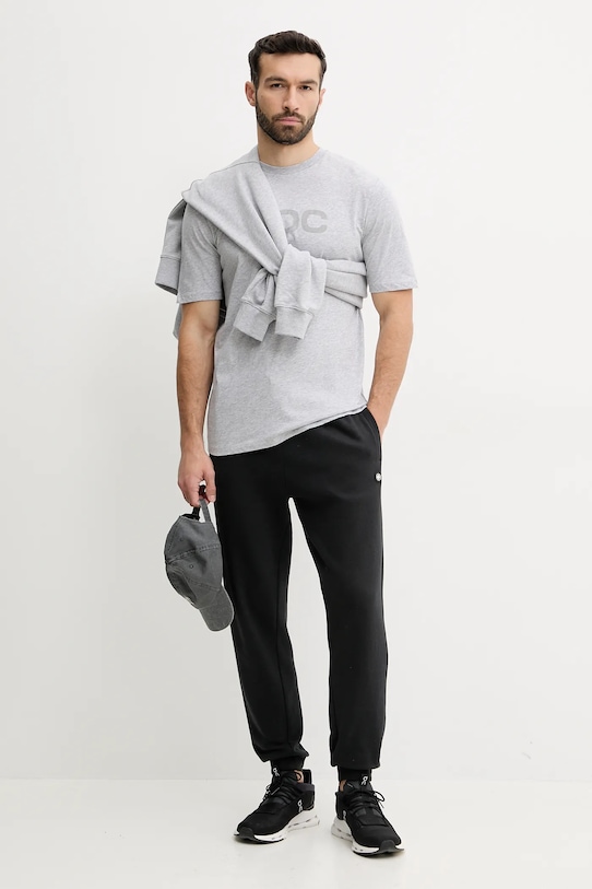 POC tricou din bumbac 61650 gri SS25