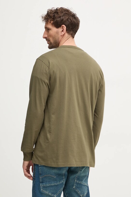 Îmbrăcăminte G-Star longsleeve din bumbac D25076.336 verde