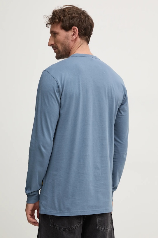 Odzież G-Star longsleeve bawełniany D25076.336 niebieski