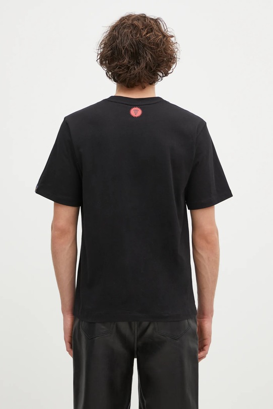 Одяг Бавовняна футболка ICECREAM Cones & Bones IC24346 чорний