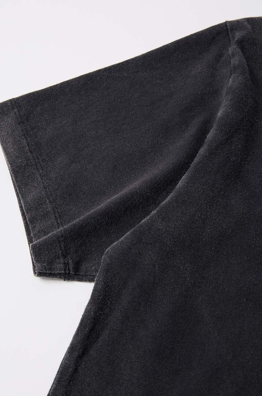 by Parra t-shirt bawełniany Signature 52214 czarny AW24