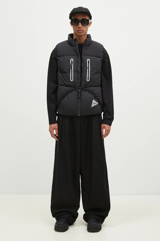 Brezrokavnik s puhom Gramicci Patchwork Wind Tee GUJ4.F3001.M