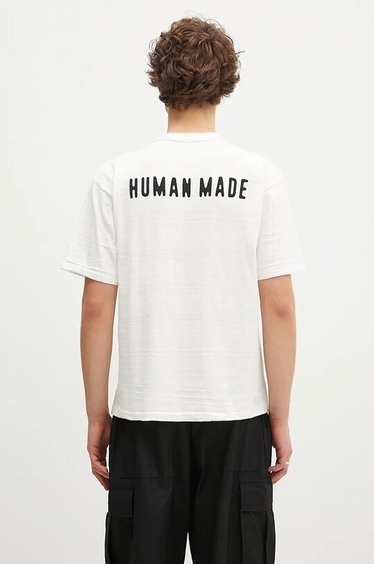 Одежда Хлопковая футболка Human Made Graphic HM28TE006 белый