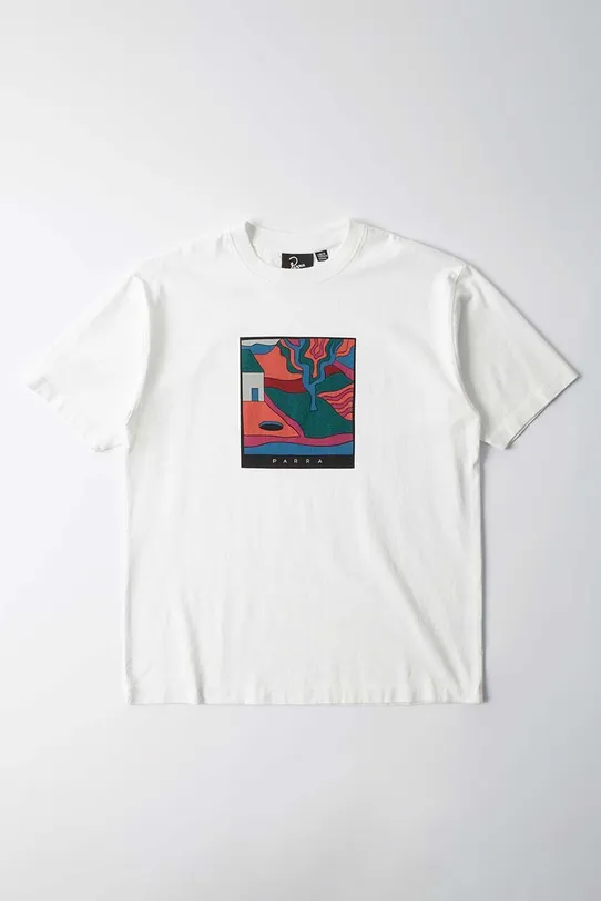 by Parra t-shirt in cotone Hole In The Yard