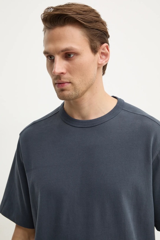 Bavlněné tričko Abercrombie & Fitch šedá KI124.4595.200