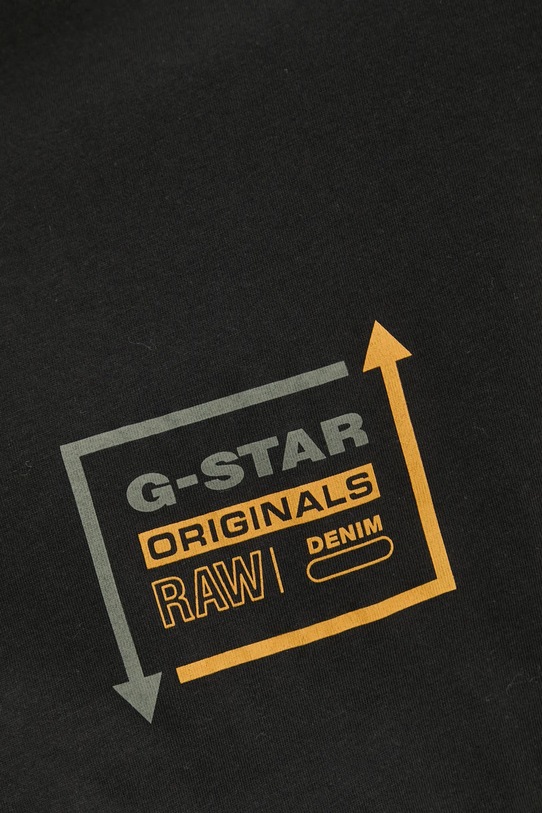 Bavlnené tričko G-Star D25444.8415 čierna