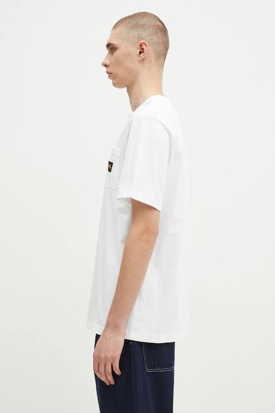 Βαμβακερό μπλουζάκι Stan Ray AW2400402 λευκό AW24