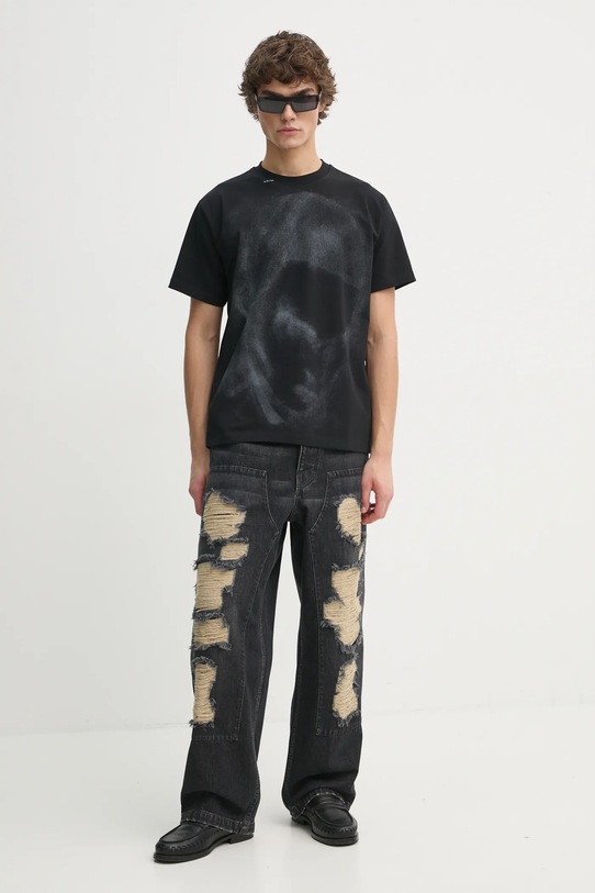 Heliot Emil tricou AW24.M.09.128.BLK01 negru AW24