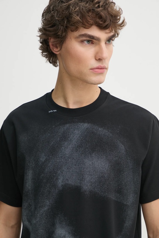 Heliot Emil tricou negru AW24.M.09.128.BLK01