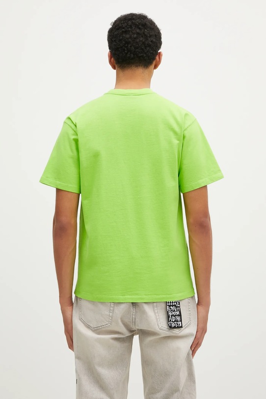 Oblečení Bavlněné tričko No Problemo Fluoro SS Tee NP60003.02 zelená