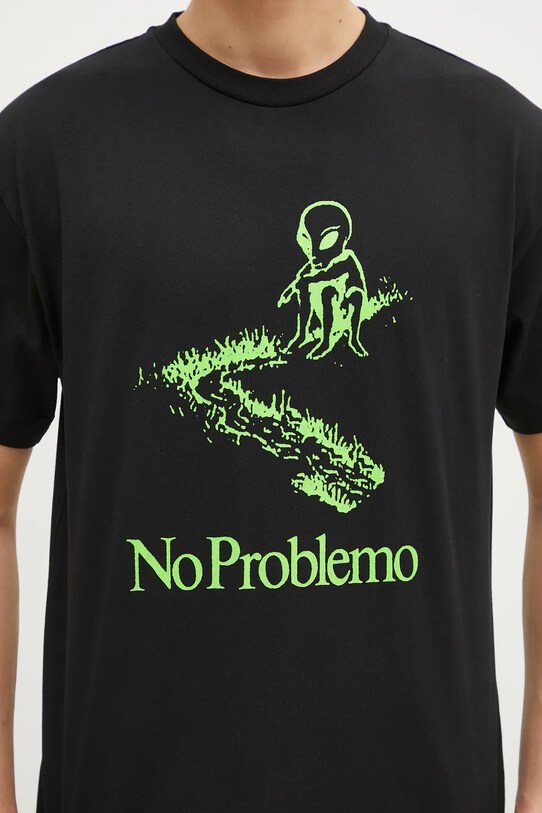 Хлопковая футболка No Problemo Toboggan SS Tee чёрный NP60007.02