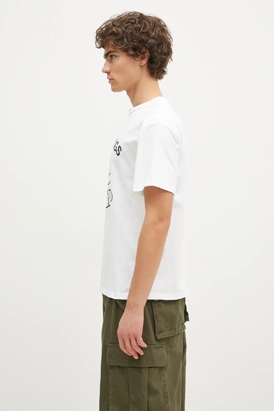 No Problemo cotton t-shirt Hard Feelings SS Tee NP60008.02 white AW24