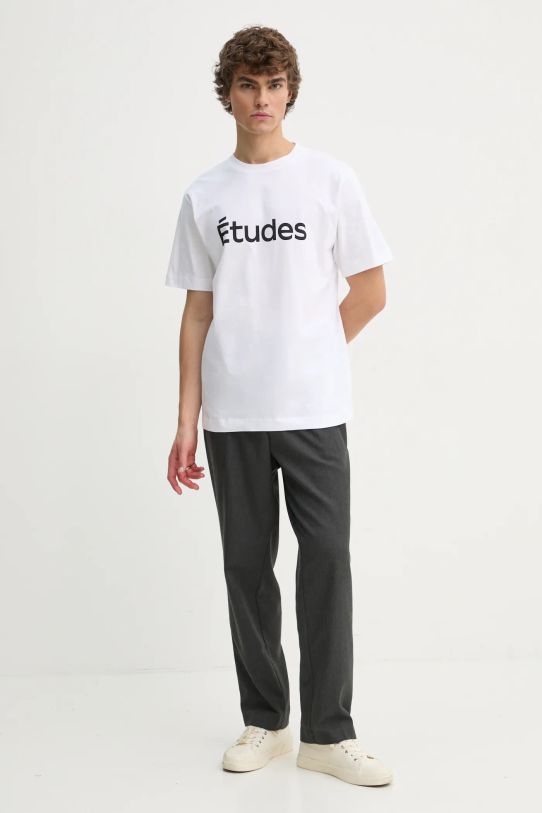 Études Studio tricou H24MMTSH105 alb AW24