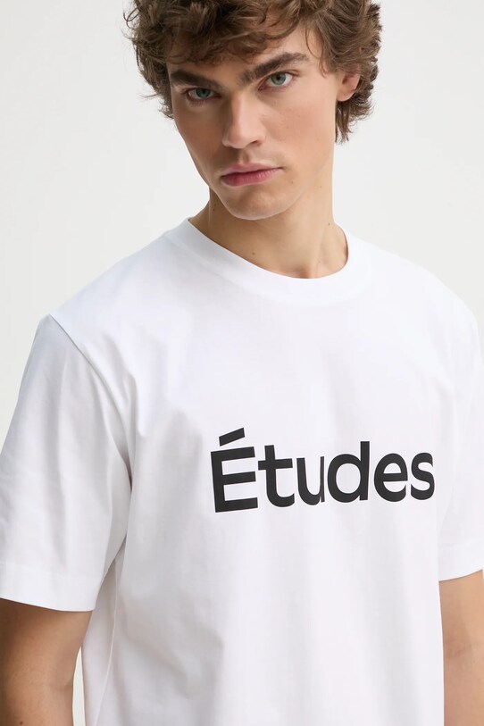 Études Studio tricou alb H24MMTSH105