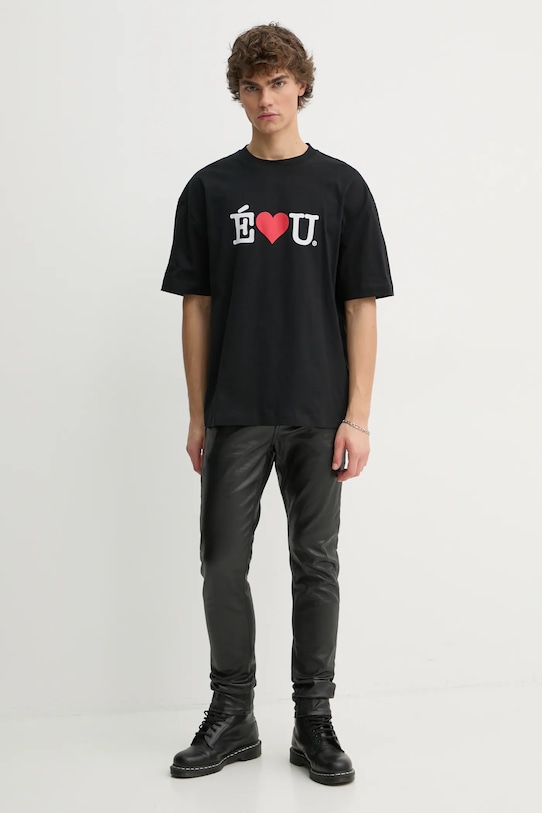 Хлопковая футболка Études Studio H24MMTSH137 чёрный AW24