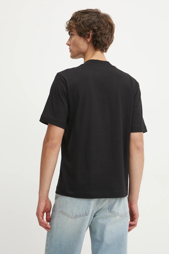 Îmbrăcăminte Études Studio tricou din bumbac H24MMTSH150 negru