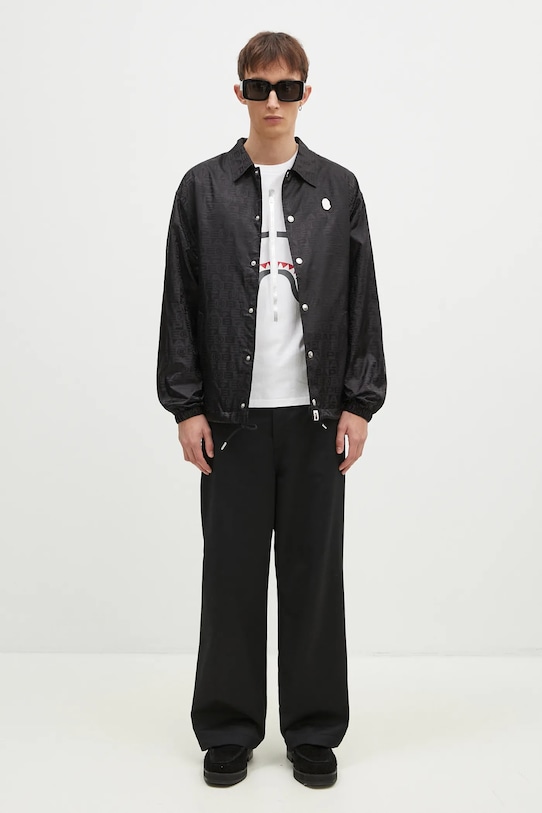 Хлопковая футболка A Bathing Ape Shark 1K80110003 белый