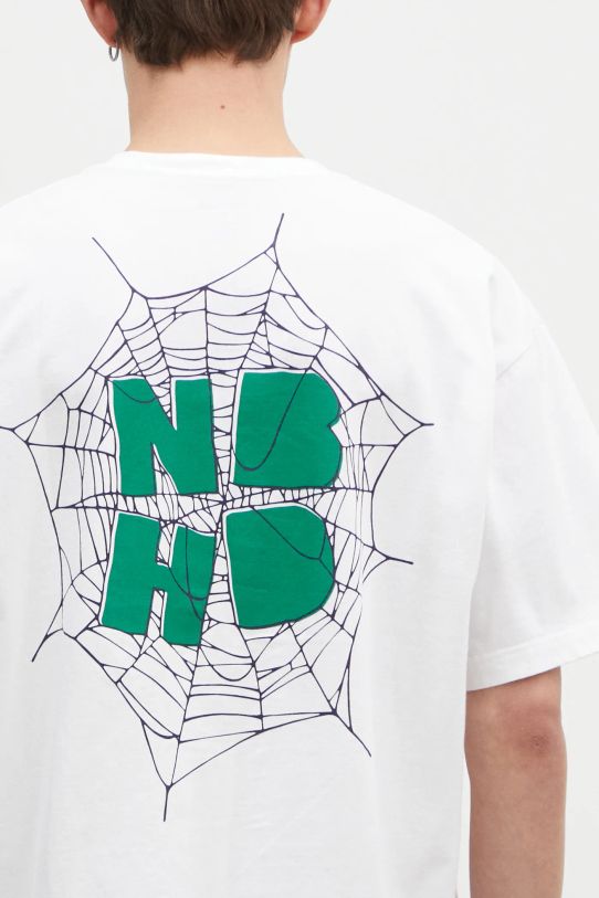 Хлопковая футболка NEIGHBORHOOD Tee SS-7 белый 242PCNH.ST07