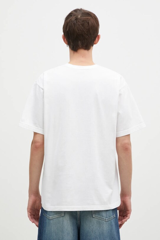 Îmbrăcăminte NEIGHBORHOOD tricou din bumbac Tee SS-15 242PCNH.ST15 alb
