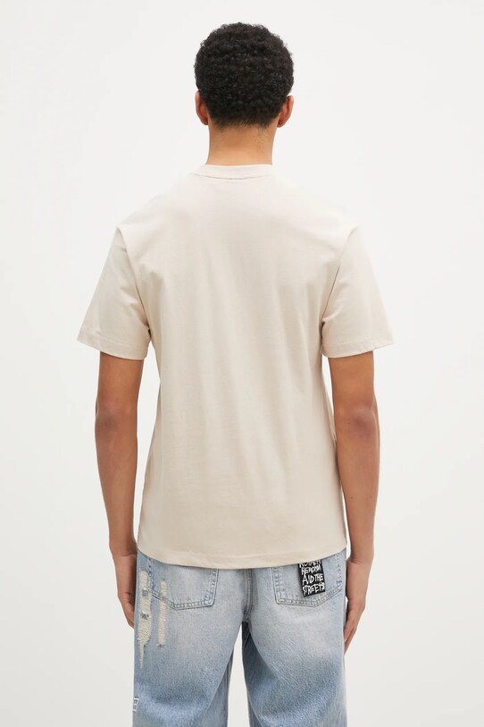 Дрехи Памучна тениска Butter Goods Bomb Tee BG243100 бежов