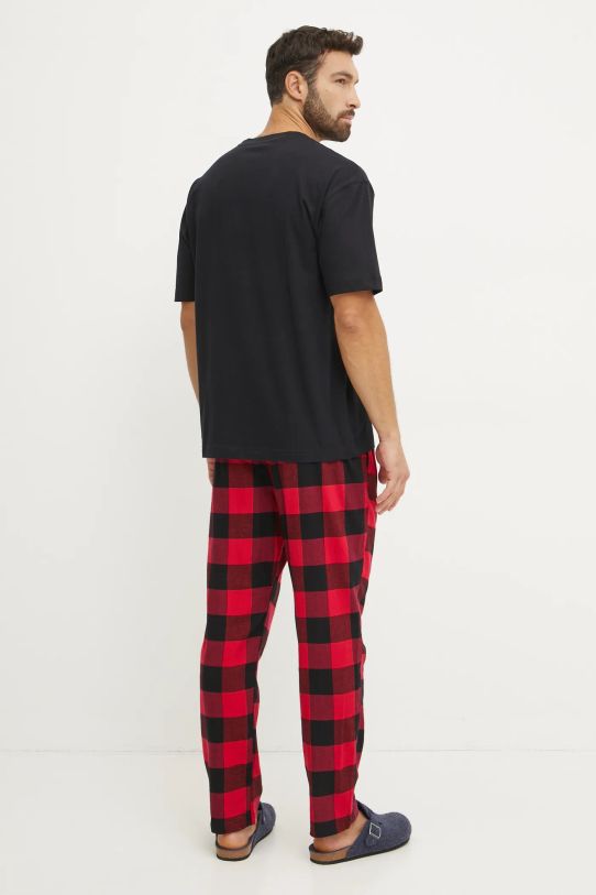 Hollister Co. pijama KI313.4027.508 negru AW24