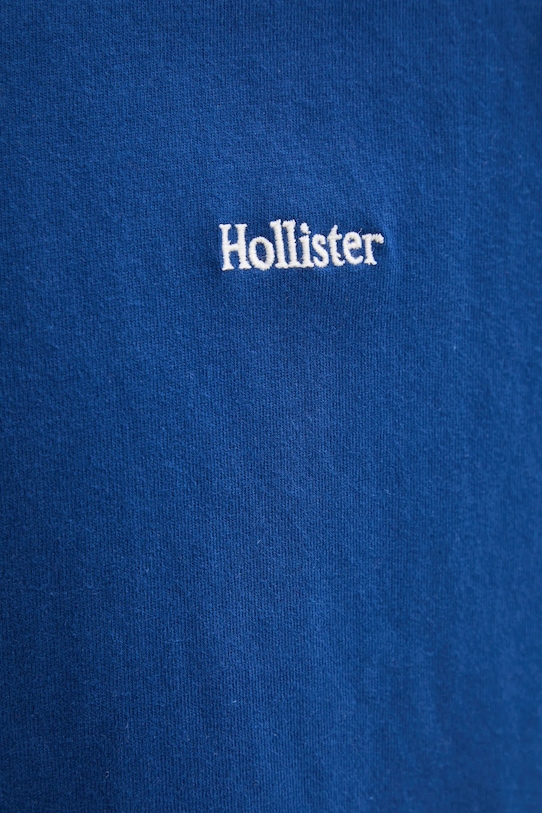 Bavlněné tričko Hollister Co. KI323.4309.220 modrá
